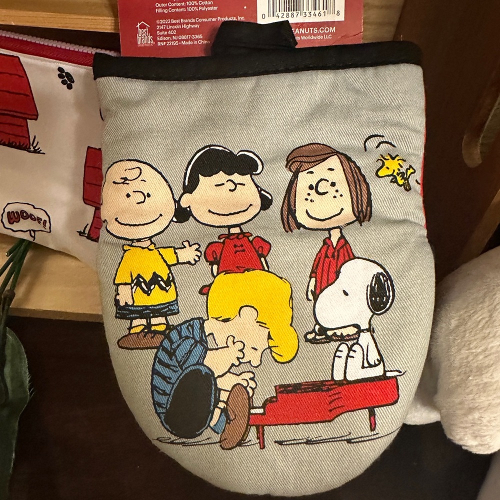 Peanuts Snoopy Mini Oven Mitts – 2-Pack Pot Holder Set